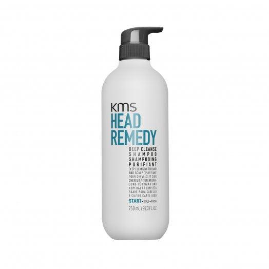 The Warehouse Salon KMS Head Remedy Deep Cleanse Shampoo back view