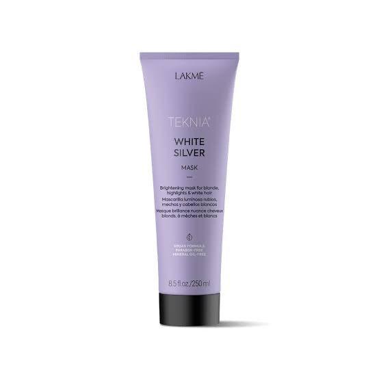 Lakme Teknia White Silver Mask-