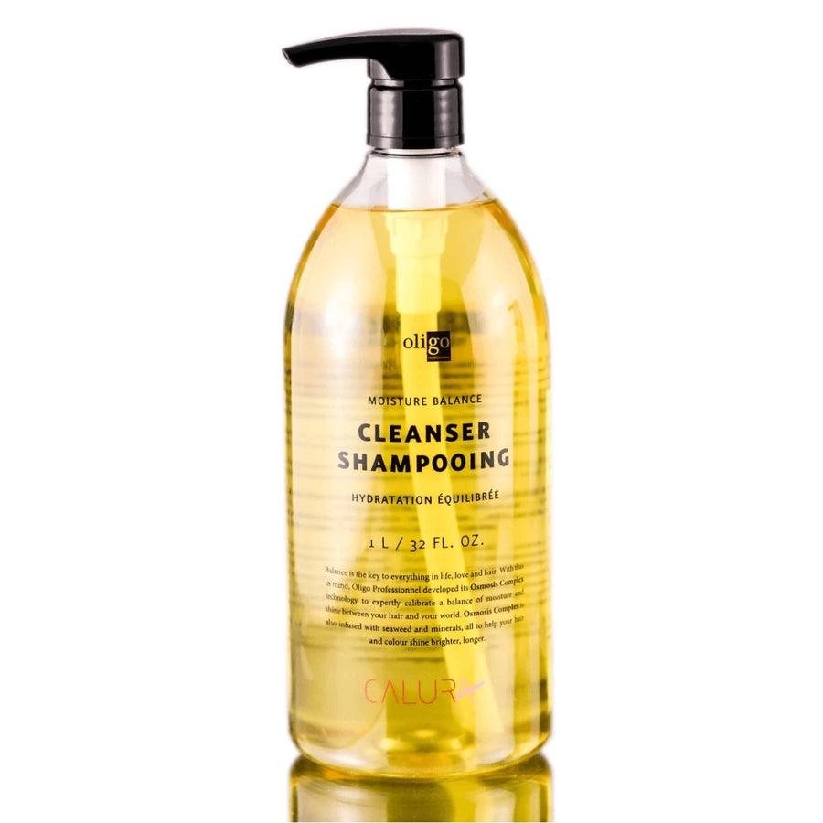 The Warehouse Salon Oligo Moisture Balance Cleanser Shampoo back view