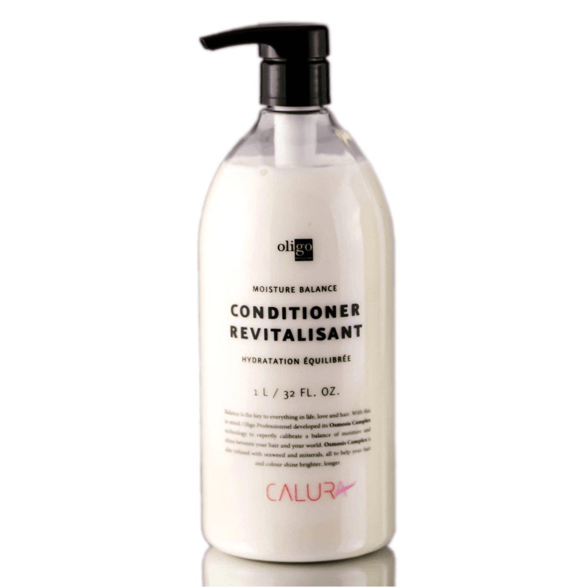 The Warehouse Salon Oligo Moisture Balance Conditioner back view
