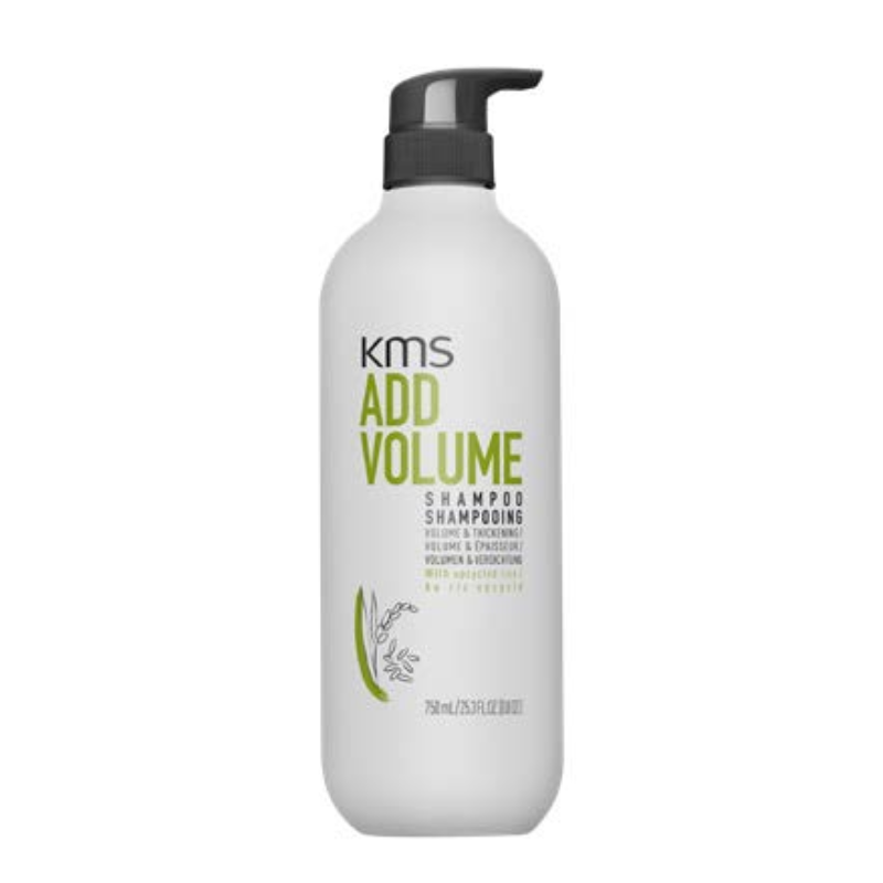 The Warehouse Salon KMS Add Volume Shampoo back view