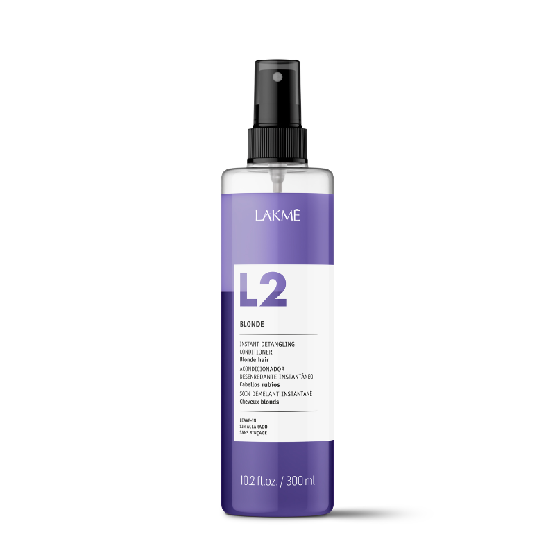 The Warehouse Salon Lakme L2 Instant Detangling Conditioner - Blonde back view