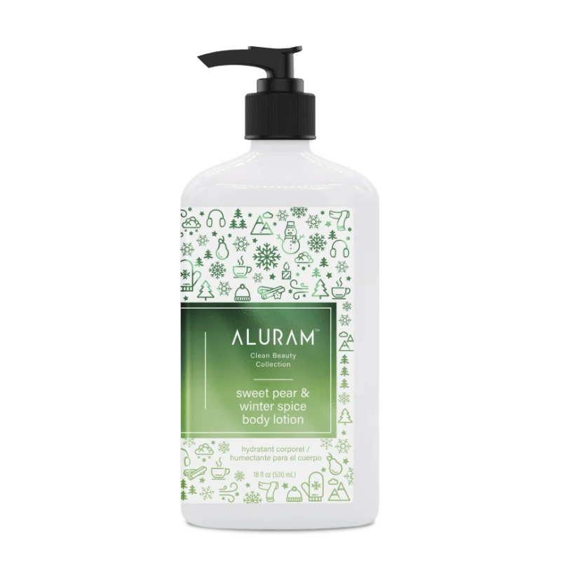 The Warehouse Salon Aluram Sweet Pear & winter Spice Lotion 18oz