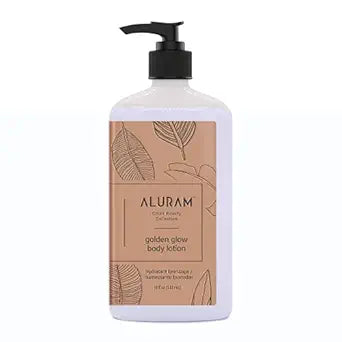 The Warehouse Salon Aluram Golden Glow Body Lotion 18oz