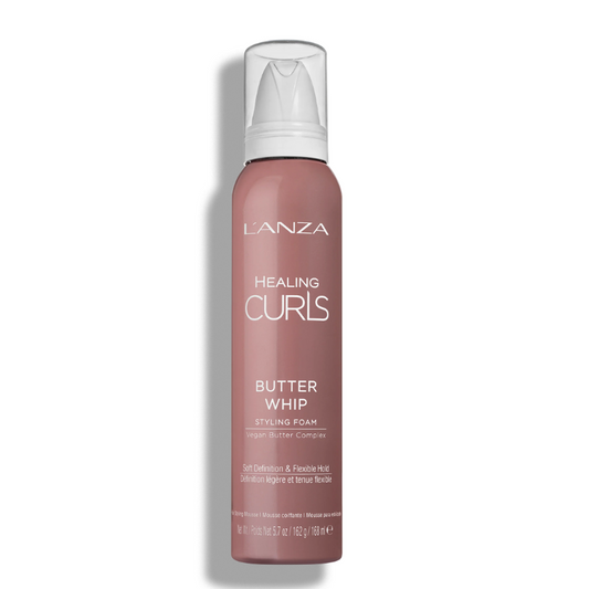 L'anza Healing Curls Butter Whip Styling Foam 5.7 oz