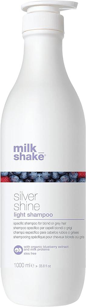 The Warehouse Salon Milk Shake Silver Shine Light Shampoo back view