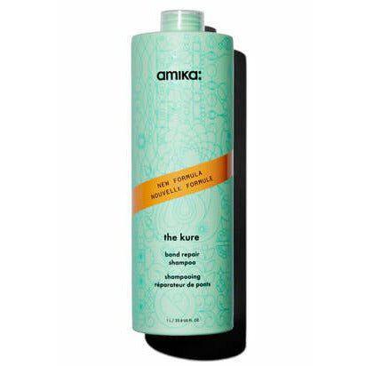 The Warehouse Salon Amika The Kure Bond Repair Shampoo back view