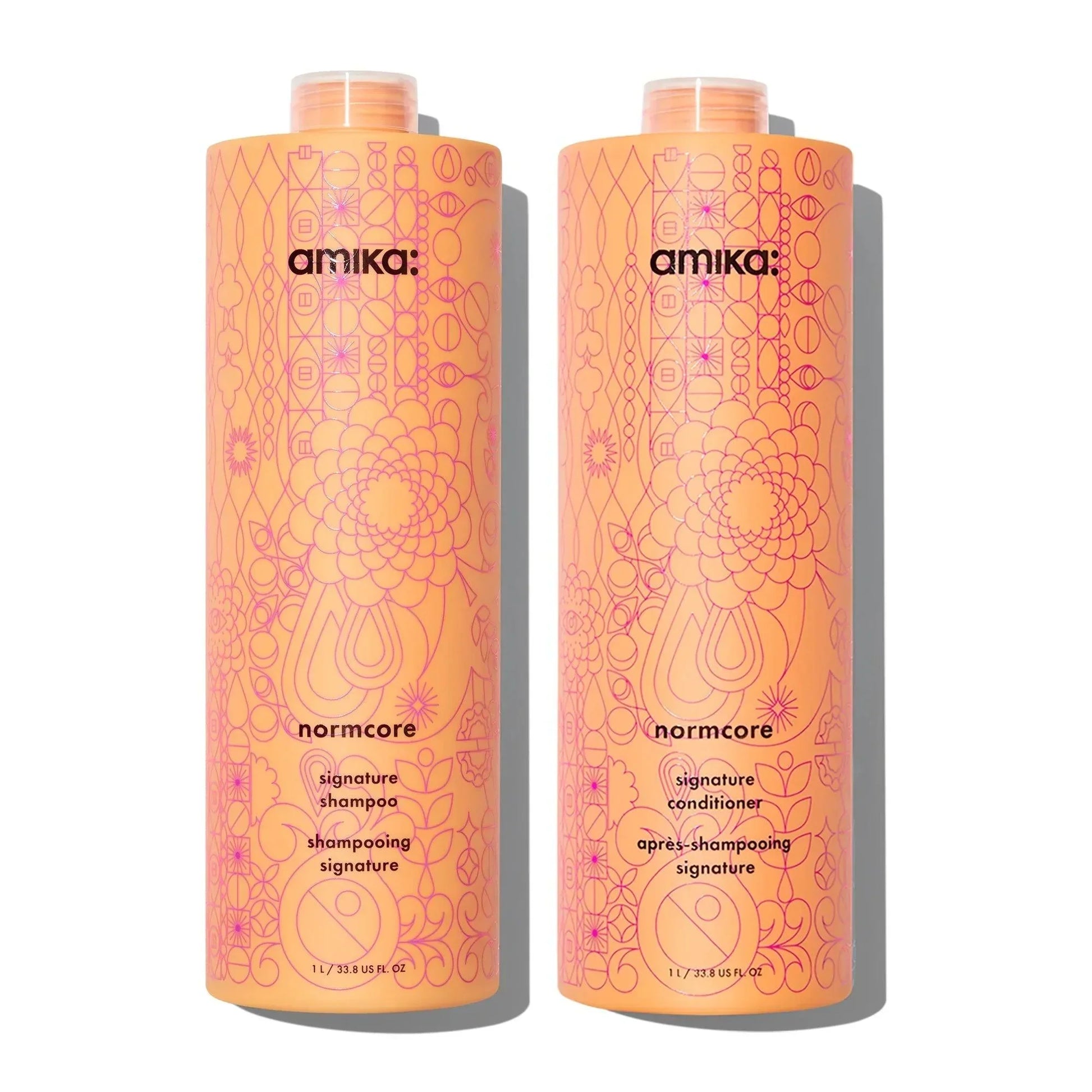The Warehouse Salon Amika Normcore Signature Conditioner side view