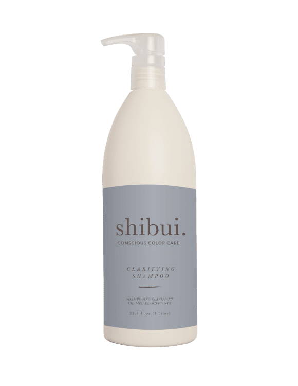 The Warehouse Salon Shibui Clarifying Shampoo back view