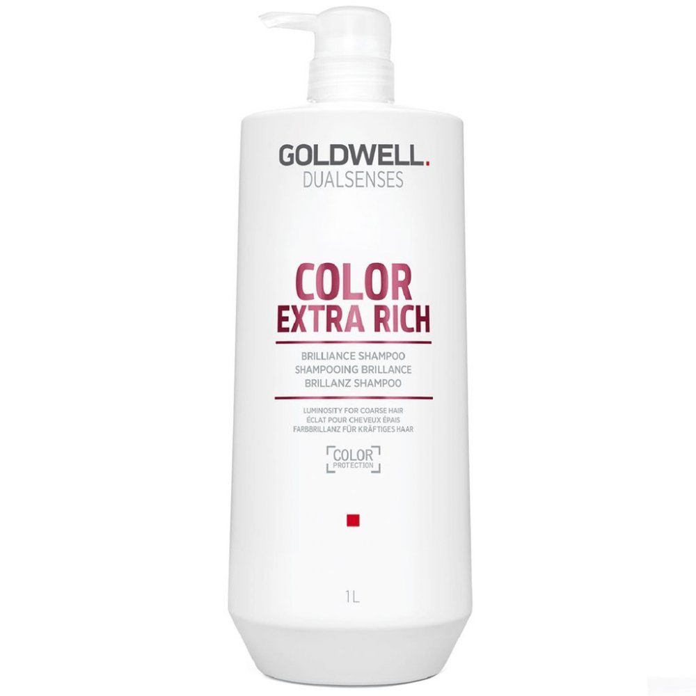 The Warehouse Salon Goldwell DualSenses Color Extra Rich Brilliance Shampoo back view