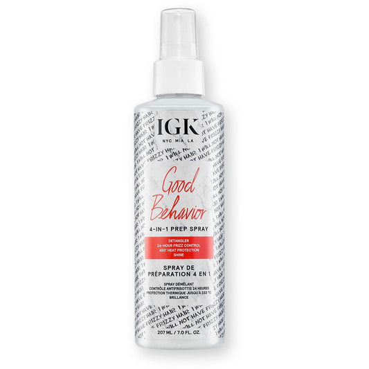 The Warehouse Salon IGK GOOD BEHAVIOR 4-in-1 Prep Spray 7oz