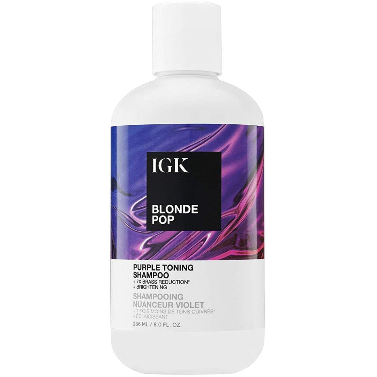 The Warehouse Salon IGK Blonde POP Shampoo 8 oz