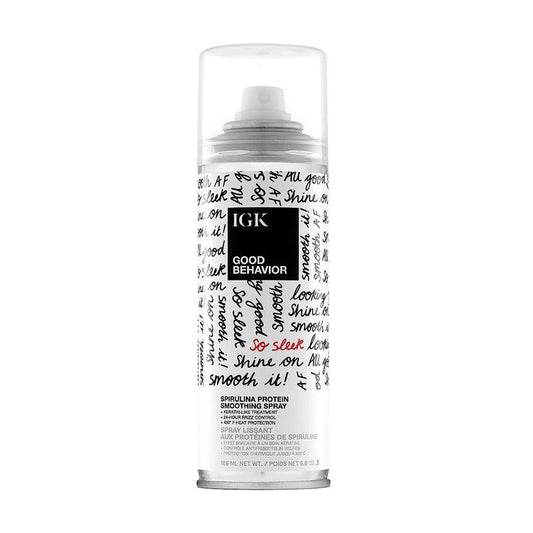 The Warehouse Salon IGK GOOD BEHAVIOR Spirulina Protein Smoothing Spray 5.6oz