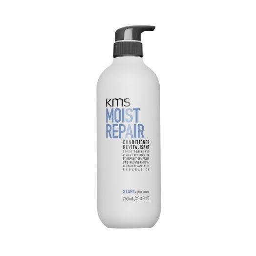 The Warehouse Salon KMS Moist Repair Conditioner back view