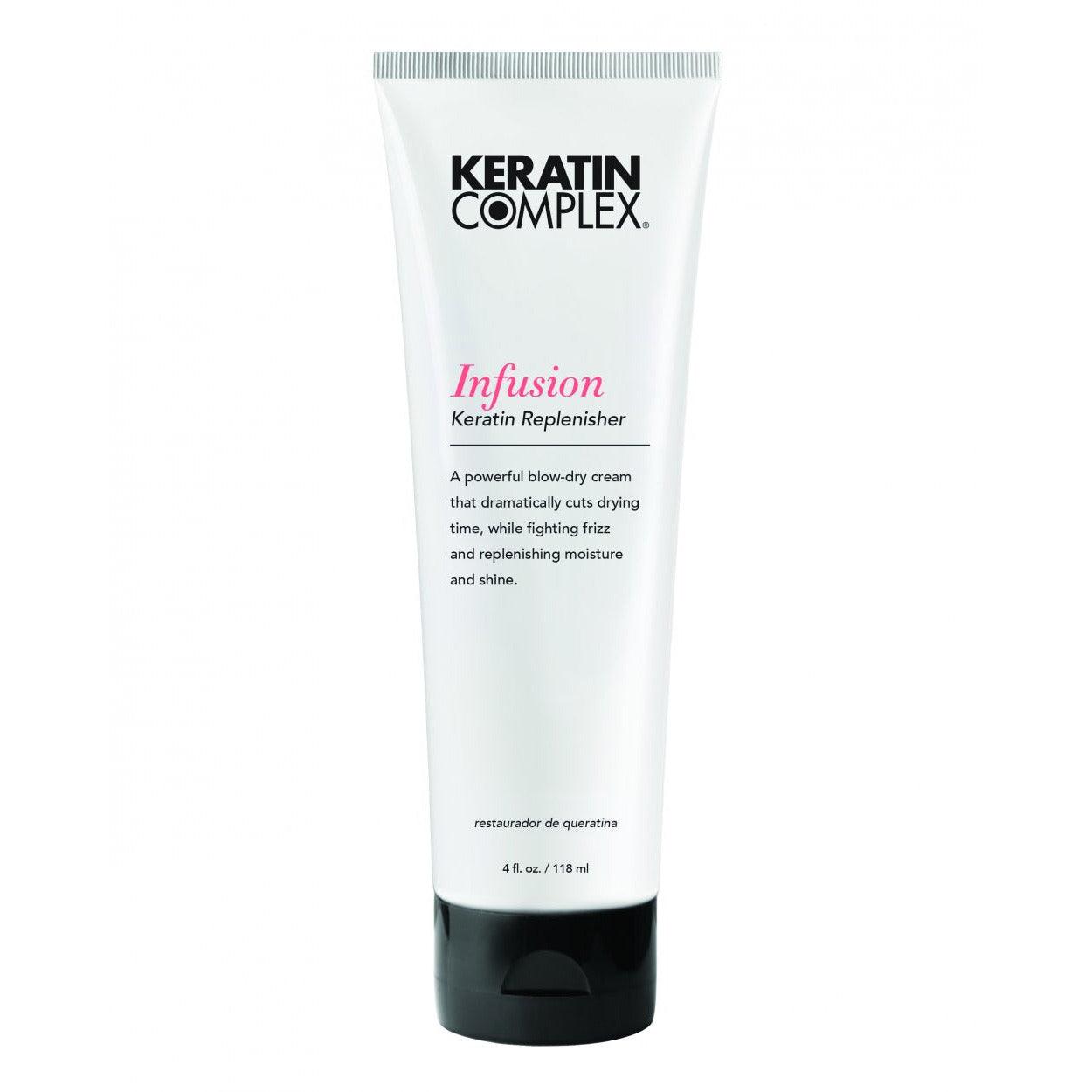 The Warehouse Salon Keratin Complex Infusion Keratin Replenisher back view