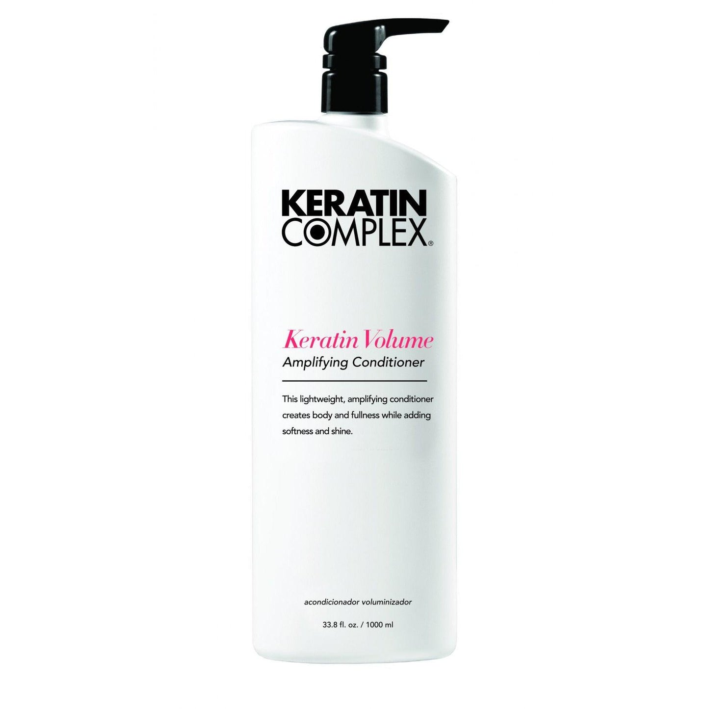 The Warehouse Salon Keratin Complex Volume Amplifying Conditioner back view