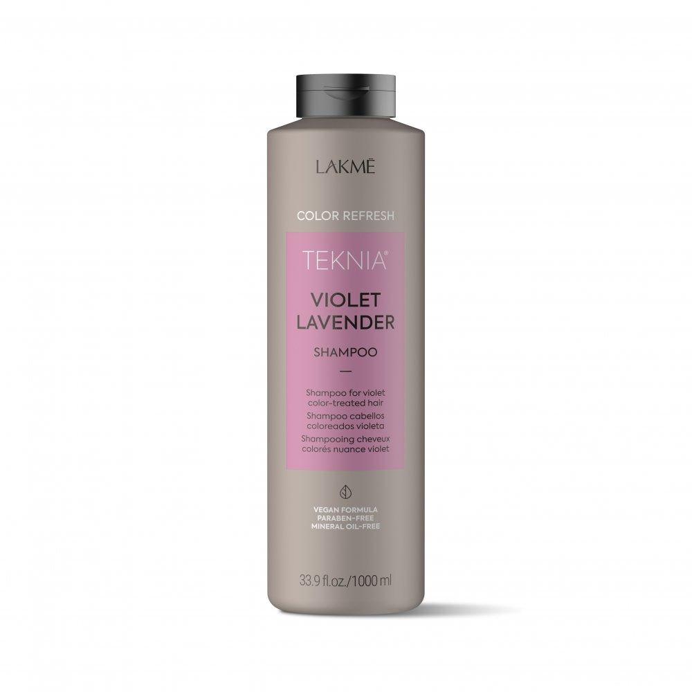 The Warehouse Salon Lakme Teknia Violet Lavender Refresh Shampoo back view