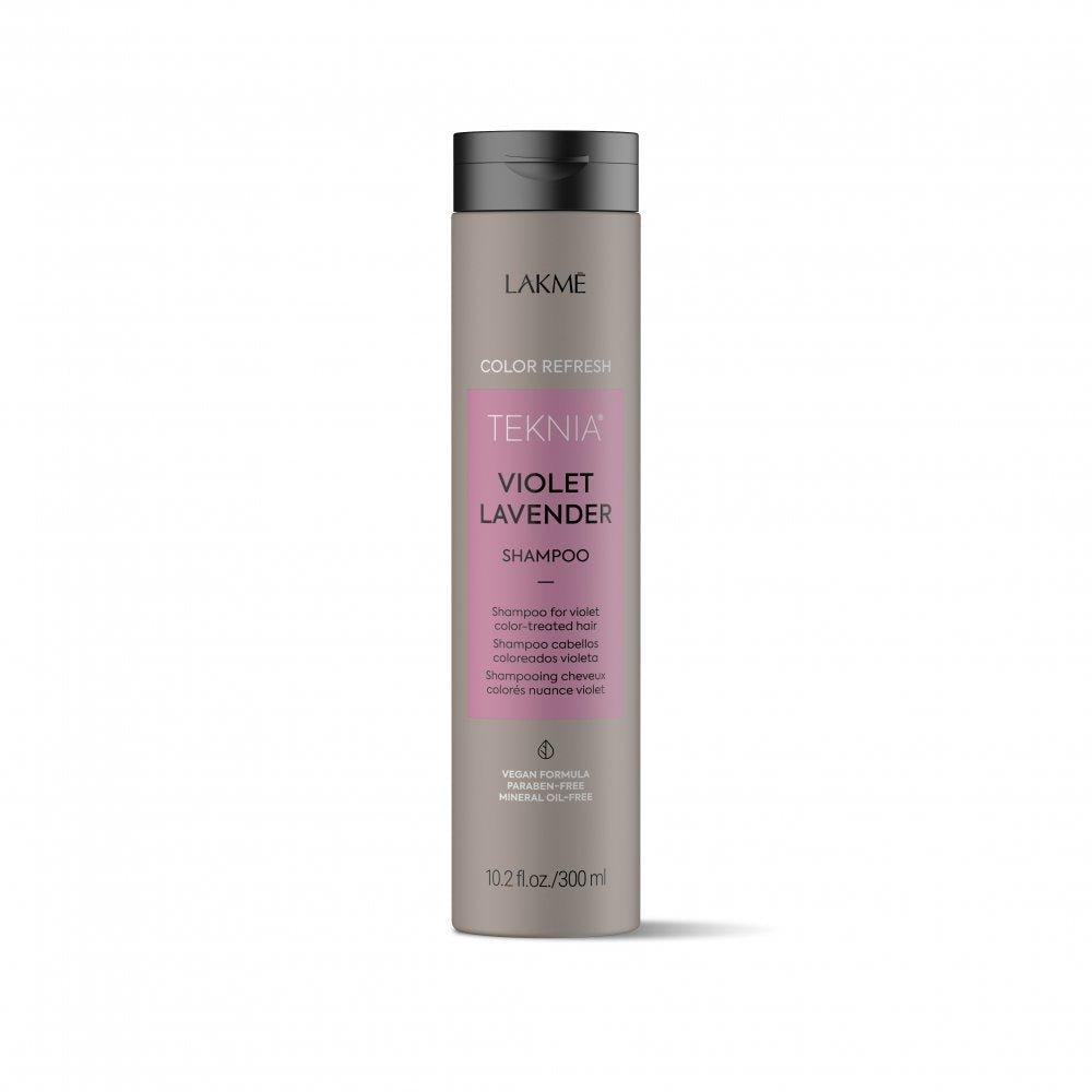The Warehouse Salon Lakme Teknia Violet Lavender Refresh Shampoo front view