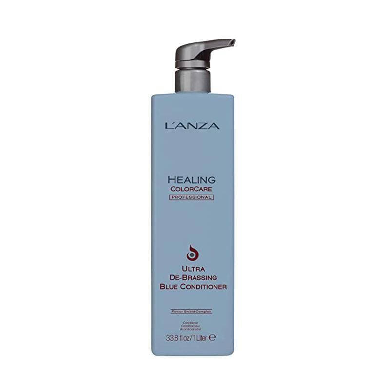 L'anza Healing Colorcare De-brassing Blue Conditioner-33.8 fl.oz- 