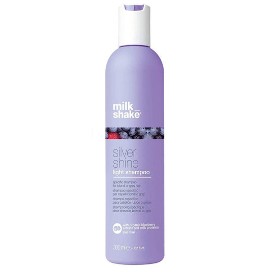 The Warehouse Salon Milk Shake Silver Shine Light Shampoo front view