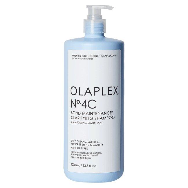 The Warehouse Salon Olaplex No. 4C Bond Maintenance Clarifying Shampoo back view