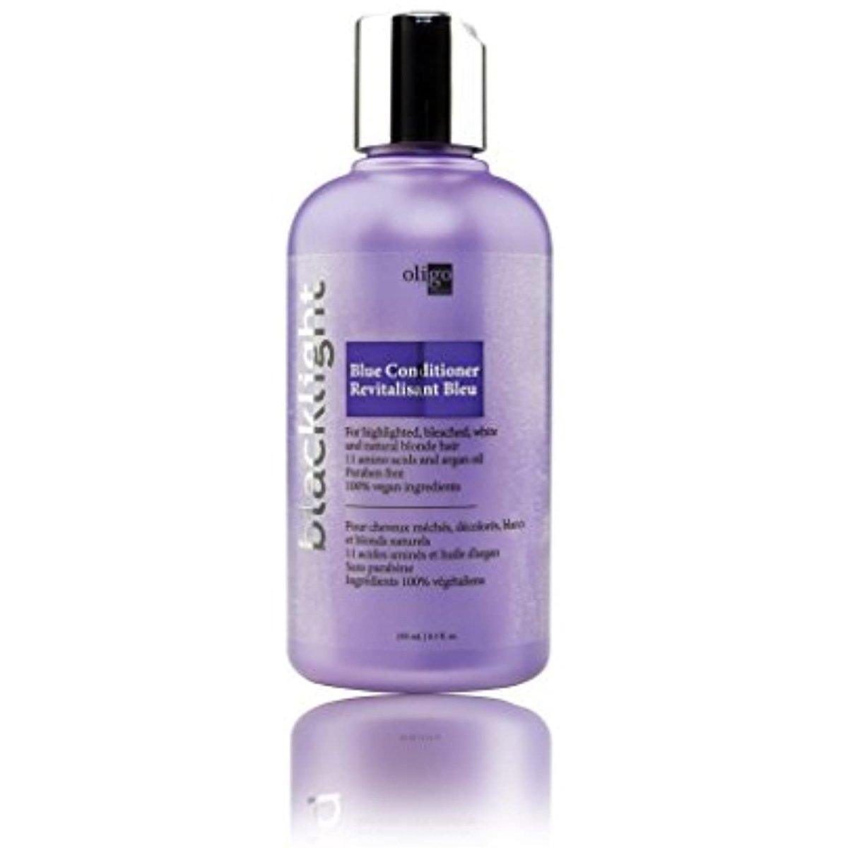 The Warehouse Salon Oligo Blacklight Blue Conditioner front view