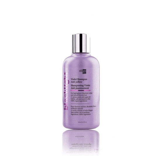 The Warehouse Salon Oligo Blacklight Violet Shampoo Anti-Yellow front view