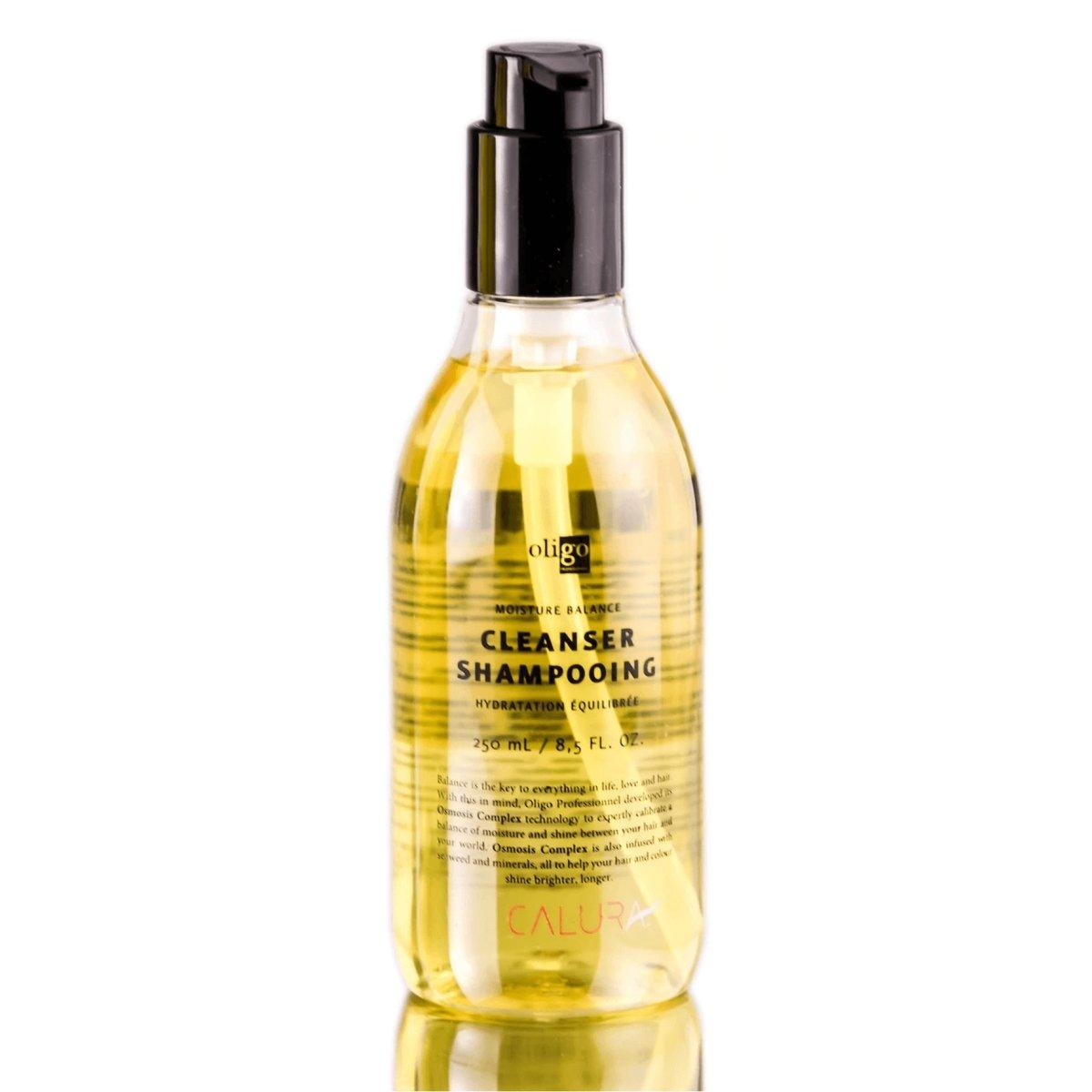 The Warehouse Salon Oligo Moisture Balance Cleanser Shampoo front view