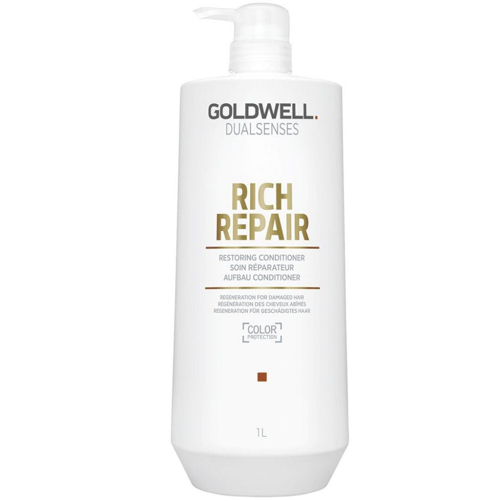 The Warehouse Salon Goldwell DualSenses Rich Repair Restoring Conditioner back view