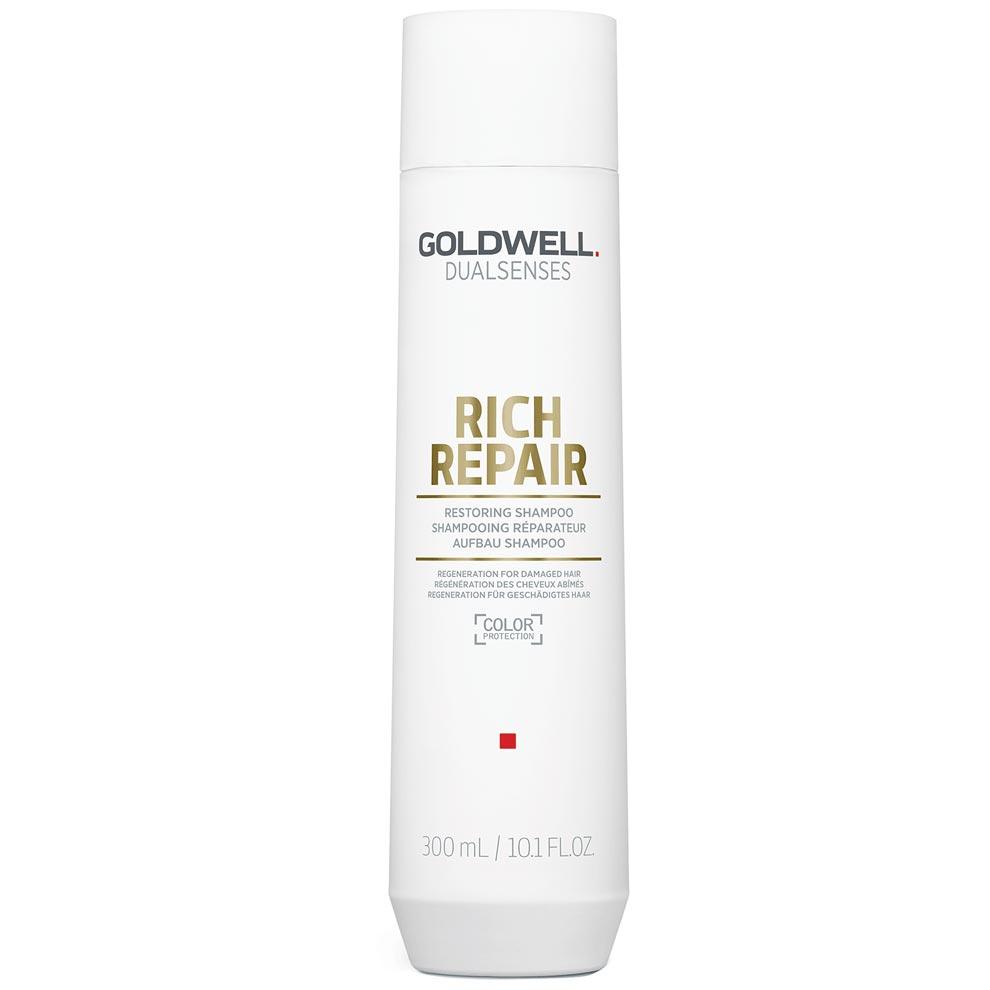 The Warehouse Salon Goldwell DualSenses Rich Repair Restoring Shampoo front view