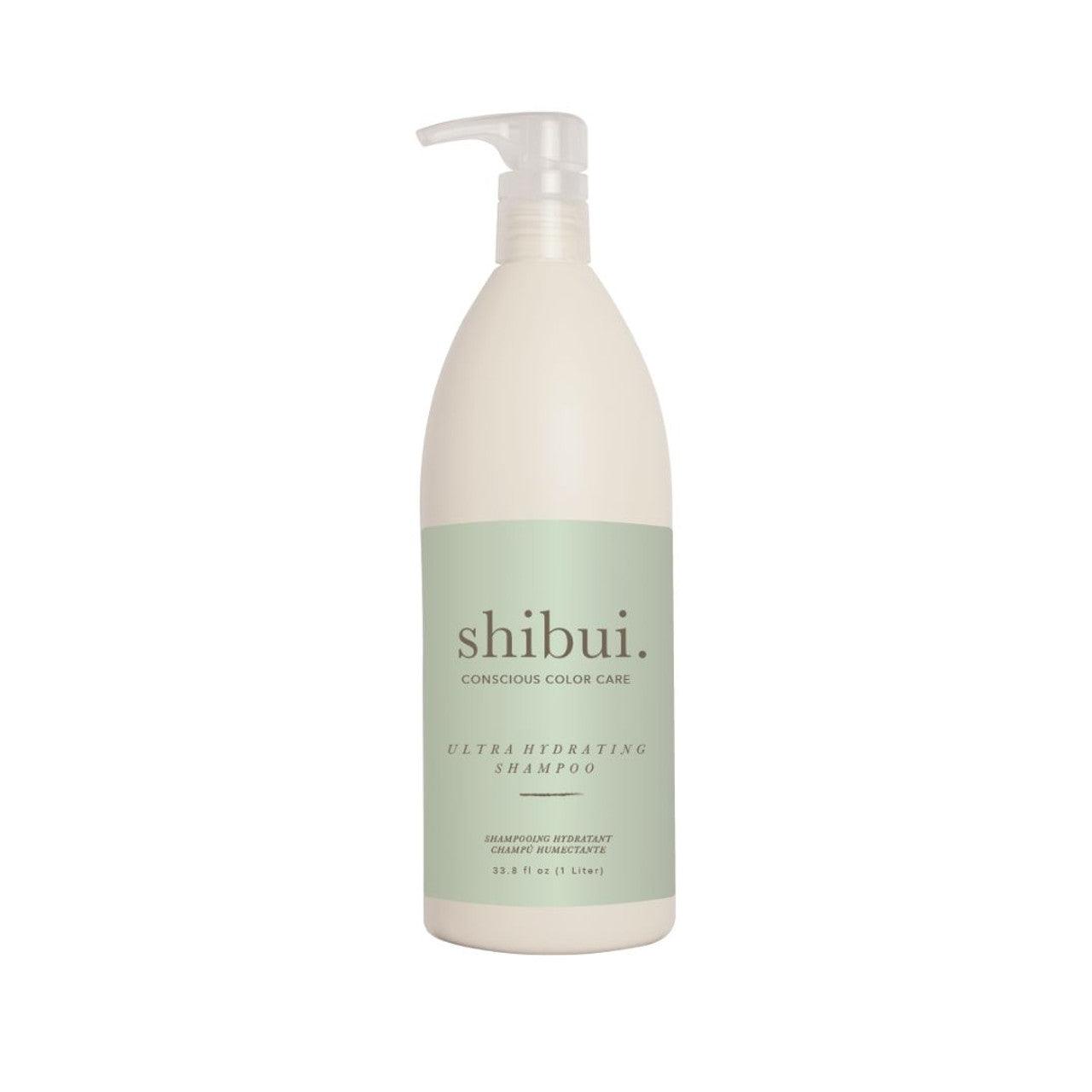 The Warehouse Salon Shibui Ultra Hydrating Shampoo back view