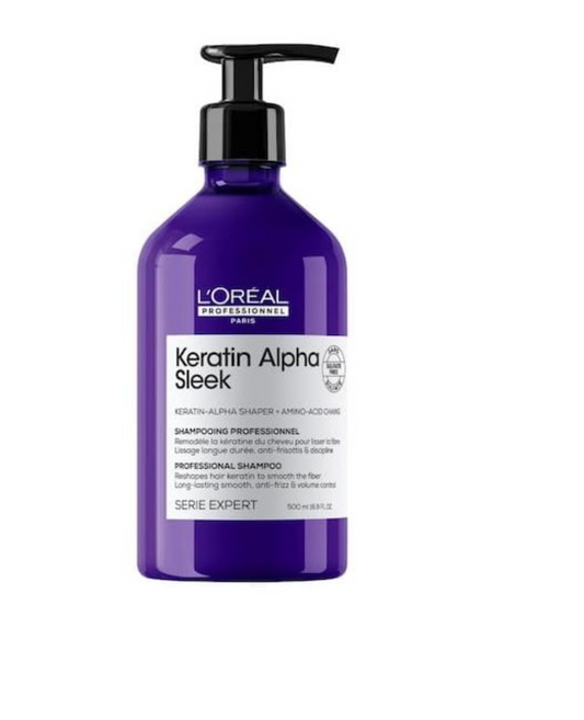 Keratin Alpha Sleek Shampoo | Keratin-Infused Care