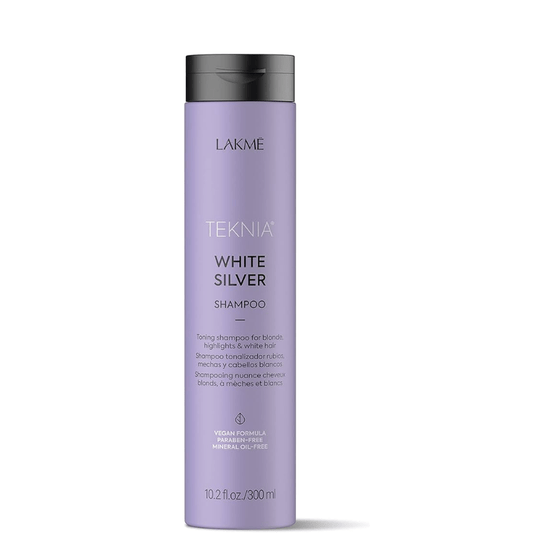 The Warehouse Salon Lakme Teknia White Silver Shampoo front view