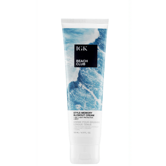 The Warehouse Salon IGK BEACH CLUB Style-Memory Blowout Cream 4.5oz