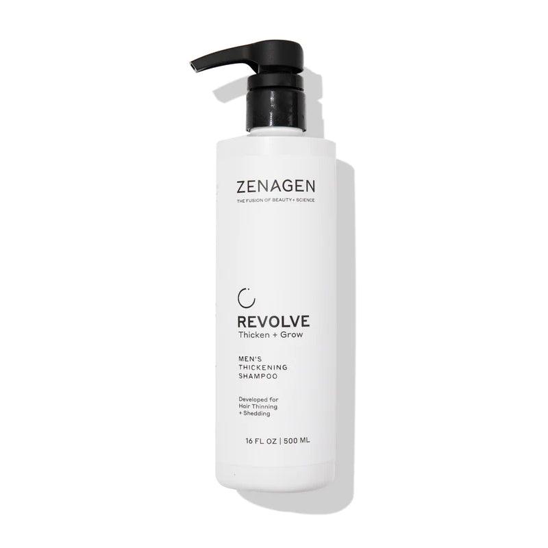 The Warehouse Salon Zenagen Revolve Mens Thickening Shampoo back view