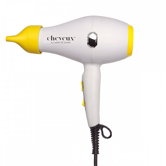 The Warehouse Salon Sunlights Cheveux Hair Dryer - White + Yellow