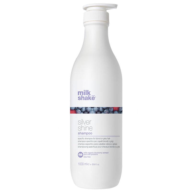 The Warehouse Salon Milk Shake Silver Shine Shampoo back view