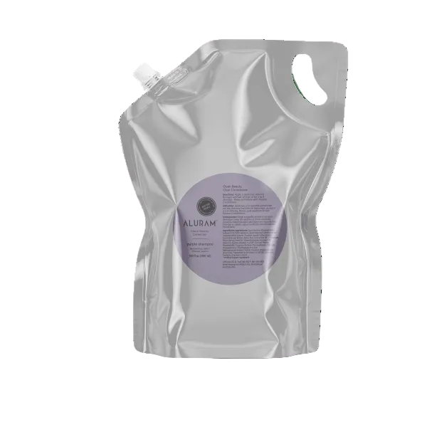 The Warehouse Salon Aluram Purple Shampoo Pouch 100oz